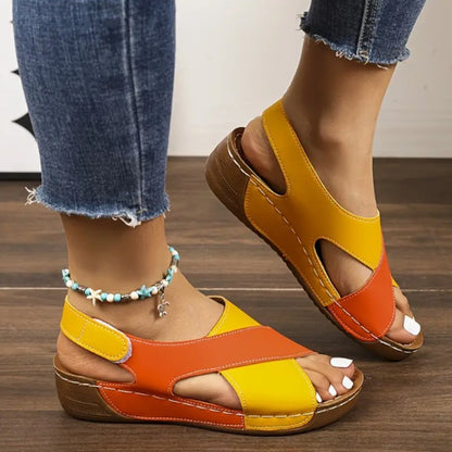 Sandalias ortopédicas ergonómicas — Con soporte para el arco que ayuda a aliviar el dolor de pies, estabilizar el talón y reducir la inestabilidad al caminar