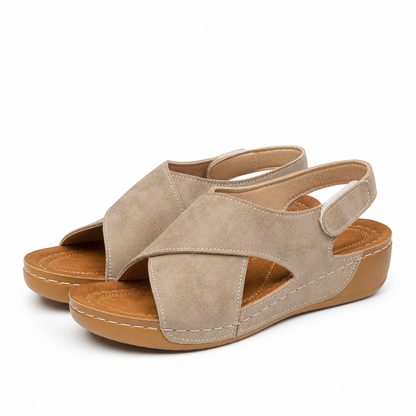 Sandalias ortopédicas ergonómicas — Con soporte para el arco que ayuda a aliviar el dolor de pies, estabilizar el talón y reducir la inestabilidad al caminar