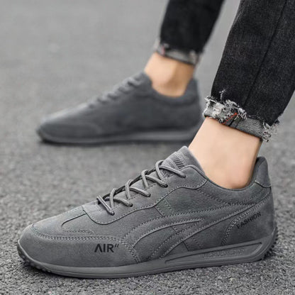 Zapatos ortopédicos cómodos: fabricados con ante de primera calidad, con soporte para el arco plantar que alivia el dolor; ligeros y con amortiguación.