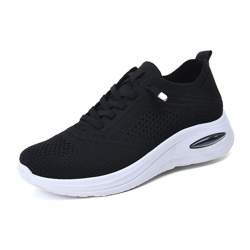 Zapatillas deportivas ortopédicas de malla: con soporte para el arco del pie, que alivia el dolor; amortiguación suave.