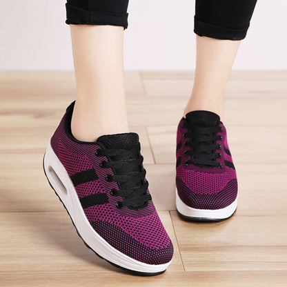 Zapatillas deportivas ortopédicas de malla — con soporte del arco y amortiguación protectora para las rodillas