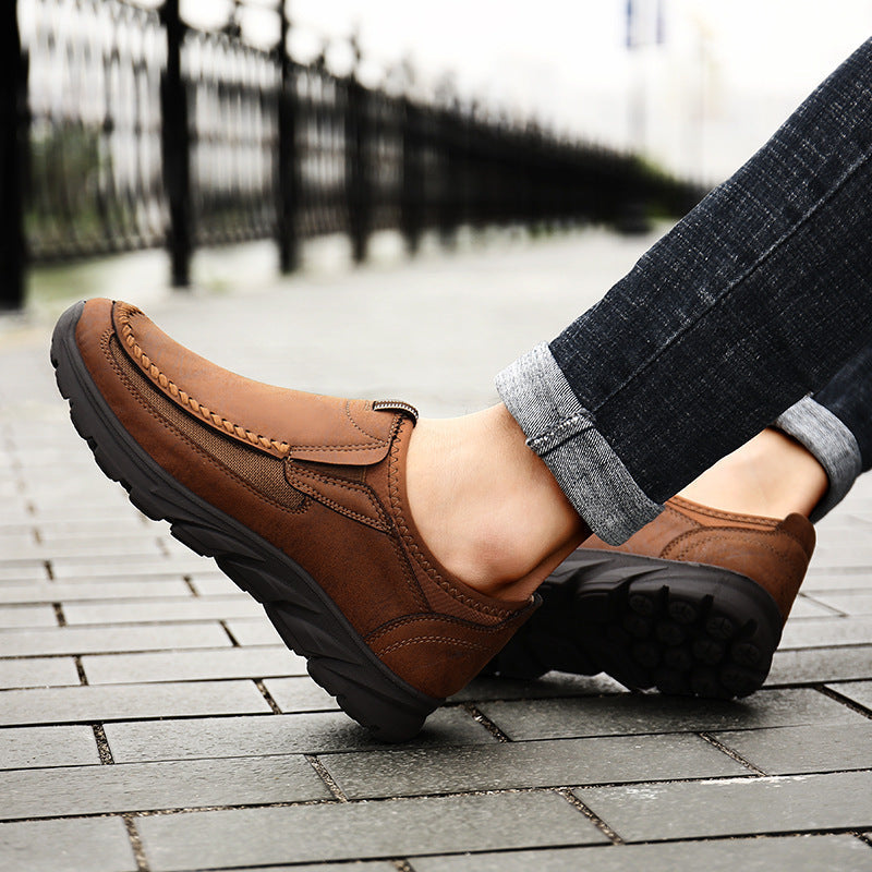 Zapatos ortopédicos cómodos: soporte ergonómico del arco plantar que alivia el dolor; horma ancha que no aprieta el pie.