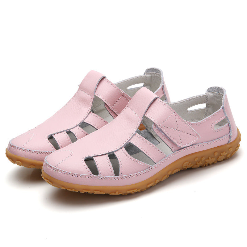 Sandalias con protección para los dedos: con soporte para el arco plantar, que alivia el dolor; ligeras y con amortiguación.