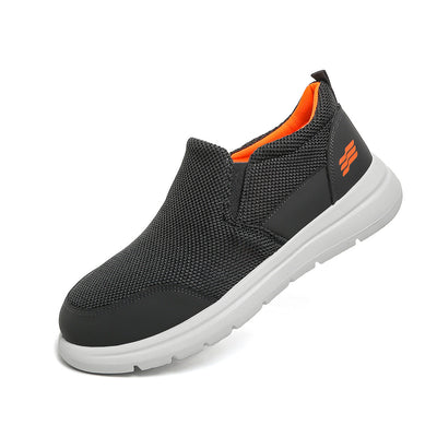 Zapatos ortopédicos de malla de estilo casual — con soporte para el arco plantar, fáciles de poner y quitar