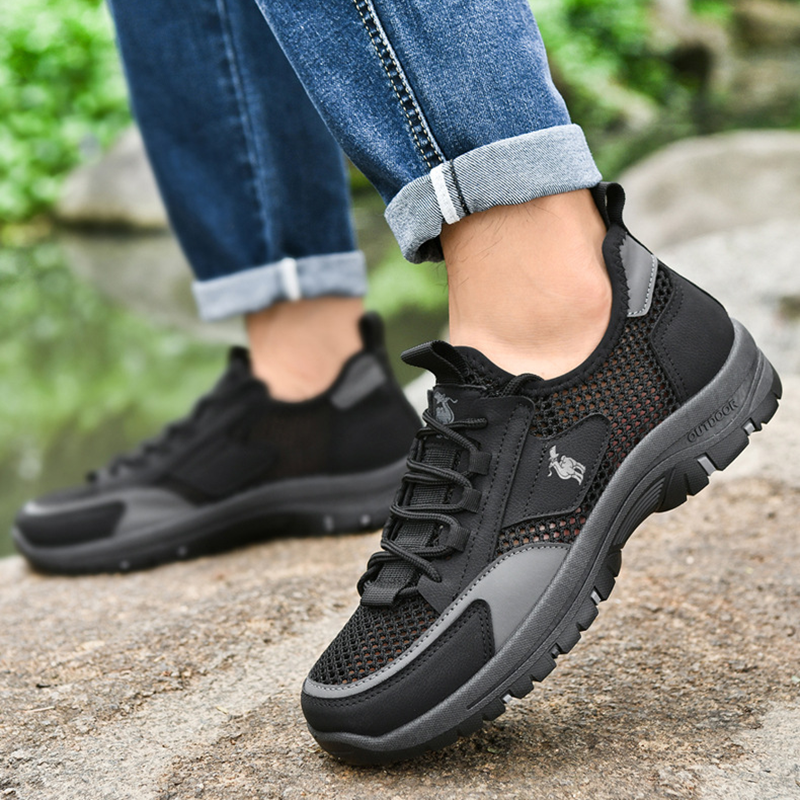 Zapatillas deportivas ergonómicas con plantillas ortopédicas: soporte para el arco del pie que alivia el dolor, estabiliza el talón y reduce la presión sobre las articulaciones.