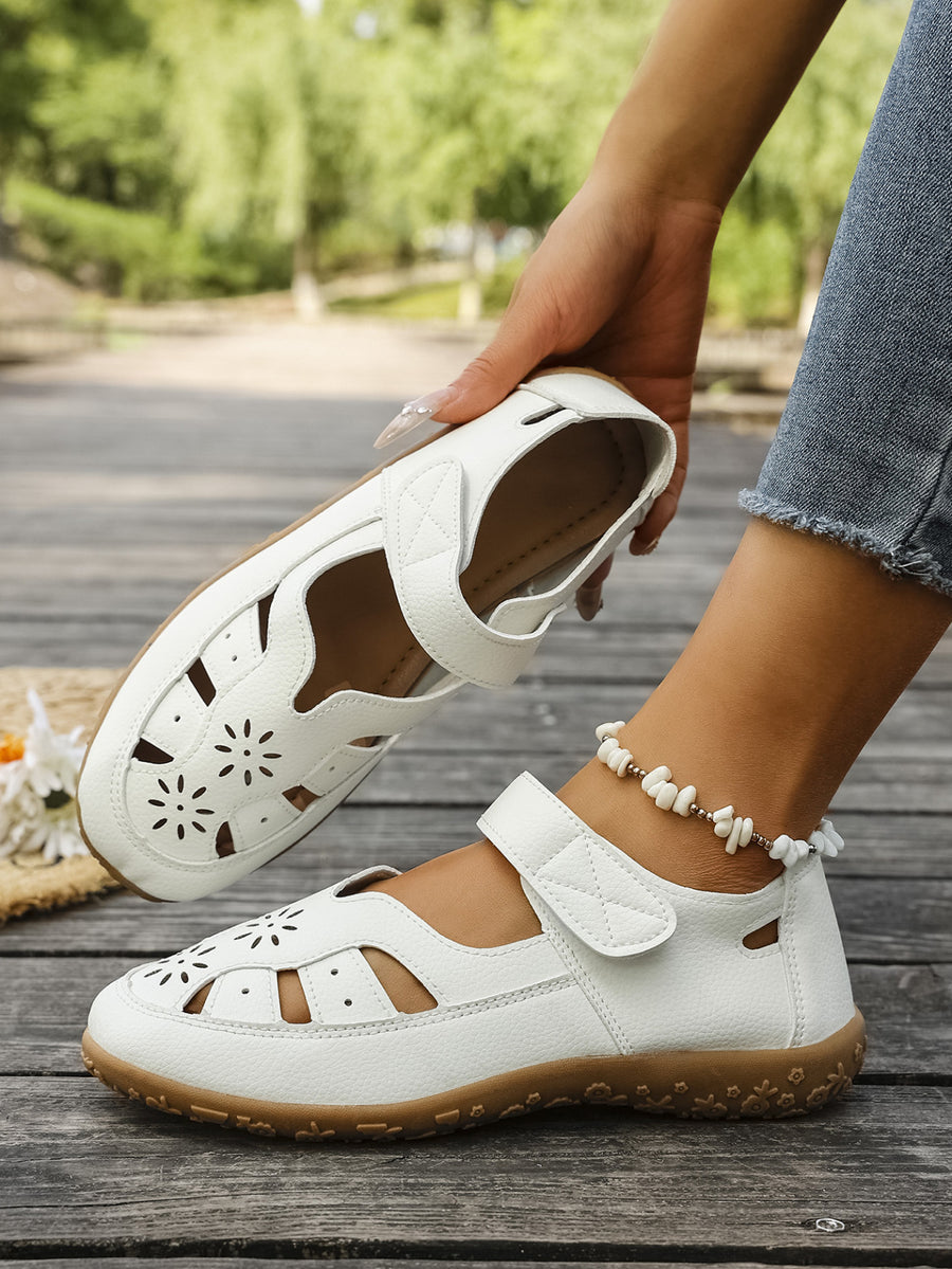 Sandalias con protección para los dedos: con soporte para el arco plantar, que alivia el dolor; ligeras y con amortiguación.