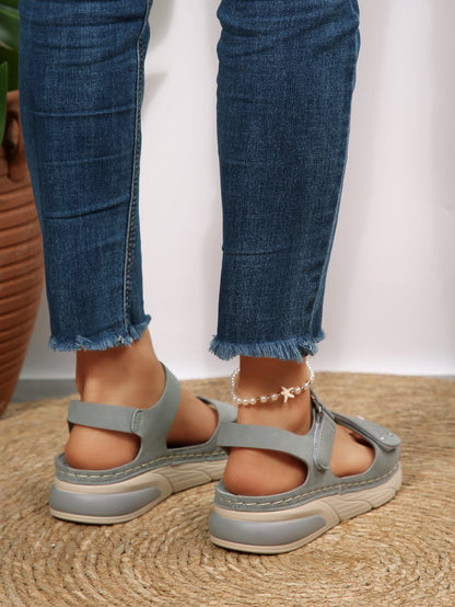 Sandalias ortopédicas ergonómicas — Con soporte para el arco que ayuda a aliviar el dolor de pies, estabilizar el talón y reducir la inestabilidad al caminar