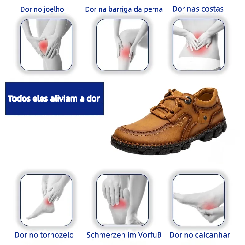 🔥50% de desconto hoje!⏰ Calçado casual unissexo👞 Leve e respirável - Ajuste confortável - Design ergonómico