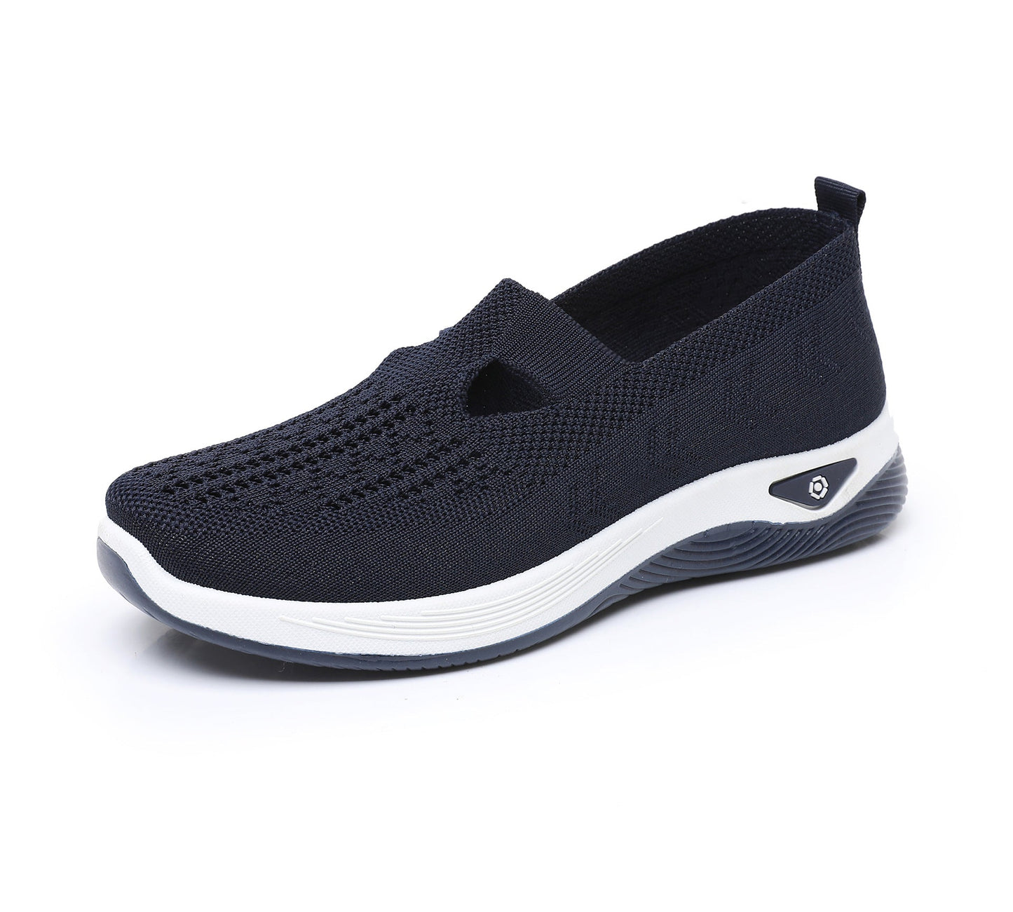 Zapatillas deportivas ortopédicas de malla: con soporte para el arco, alivian el dolor; amortiguación suave.
