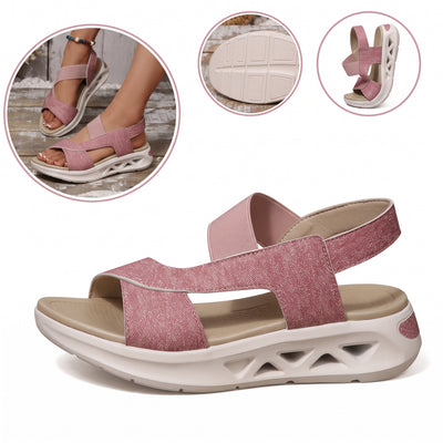 Sandalias antideslizantes y transpirables: con soporte para el arco del pie, que alivia el dolor; suaves y amortiguadoras.