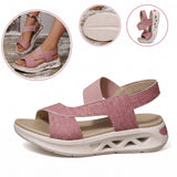 Sandalias antideslizantes y transpirables: con soporte para el arco del pie, que alivia el dolor; suaves y amortiguadoras.