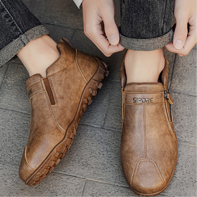 Zapatos ortopédicos cómodos: con soporte para el arco del pie, que alivian el dolor; ligeros y con amortiguación, y con un acabado de piel fácil de cuidar.