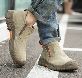 Zapatos ortopédicos de ante cómodos: suaves y cómodos, con una sujeción excelente. Alivian el dolor de pies.