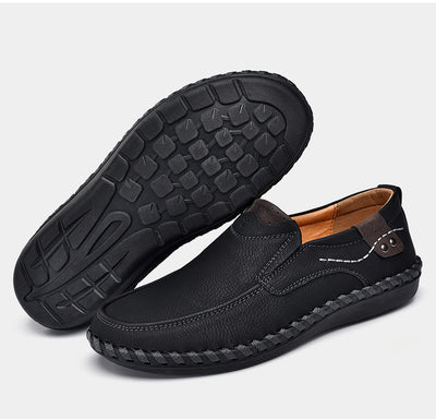 Zapatos ortopédicos cómodos: soporte ergonómico del arco plantar que alivia el dolor; horma ancha que no aprieta el pie.