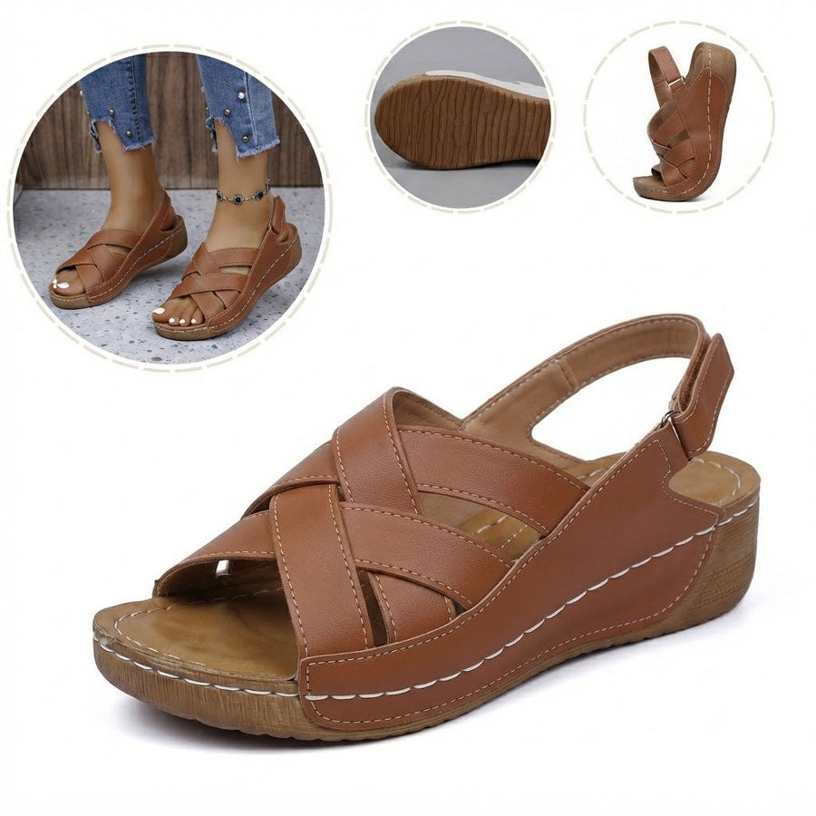 Sandalias antideslizantes y transpirables: con soporte para el arco del pie, que alivia el dolor; suaves y amortiguadoras.