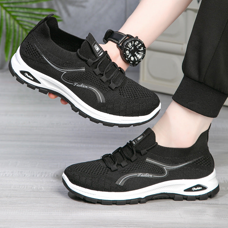 Zapatillas deportivas ergonómicas con plantillas ortopédicas: soporte para el arco plantar que alivia el dolor de pies, estabiliza el talón y reduce la presión sobre las articulaciones.