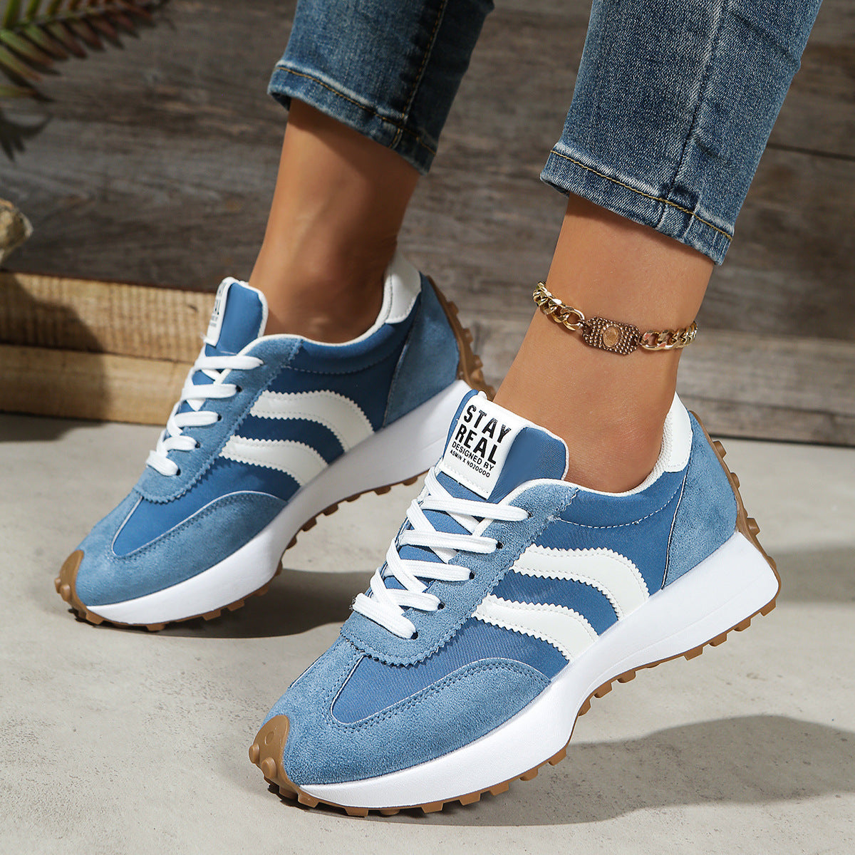 Zapatillas ortopédicas deportivas casuales — con soporte para el arco del pie y amortiguación para el ejercicio diario