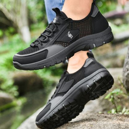 Zapatillas deportivas ergonómicas con plantillas ortopédicas: soporte para el arco del pie que alivia el dolor, estabiliza el talón y reduce la presión sobre las articulaciones.