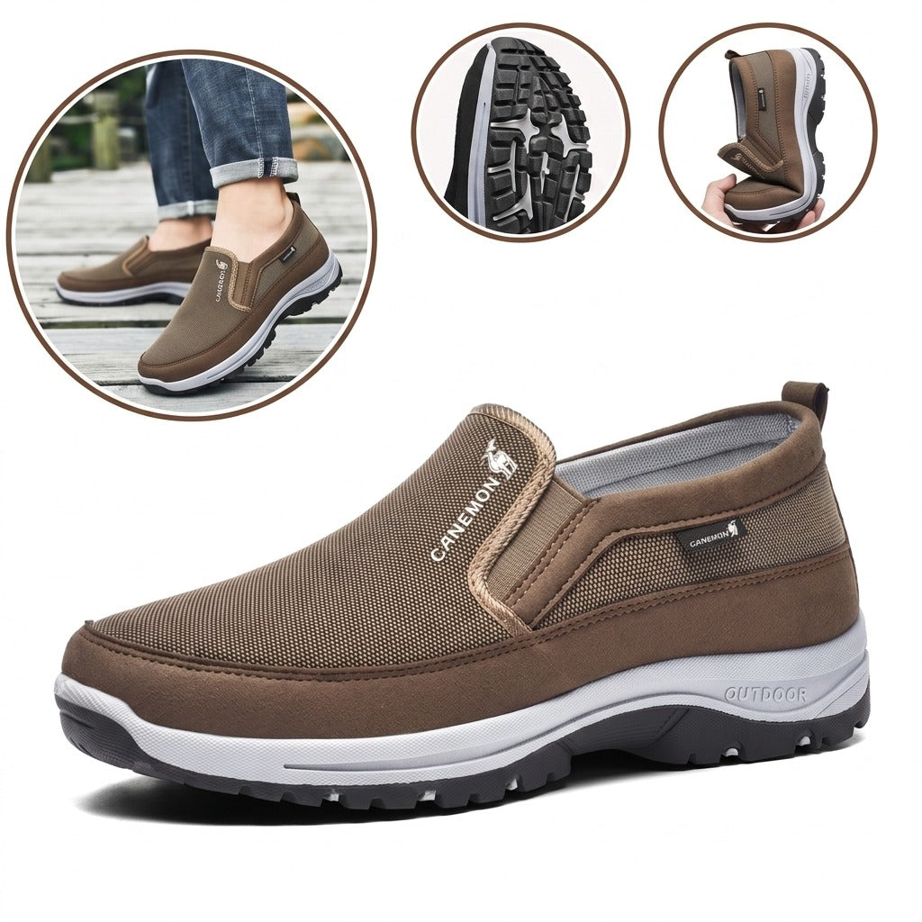 Zapatos ortopédicos de marca: suaves y cómodos, con una sujeción excelente. Alivian el dolor de pies.