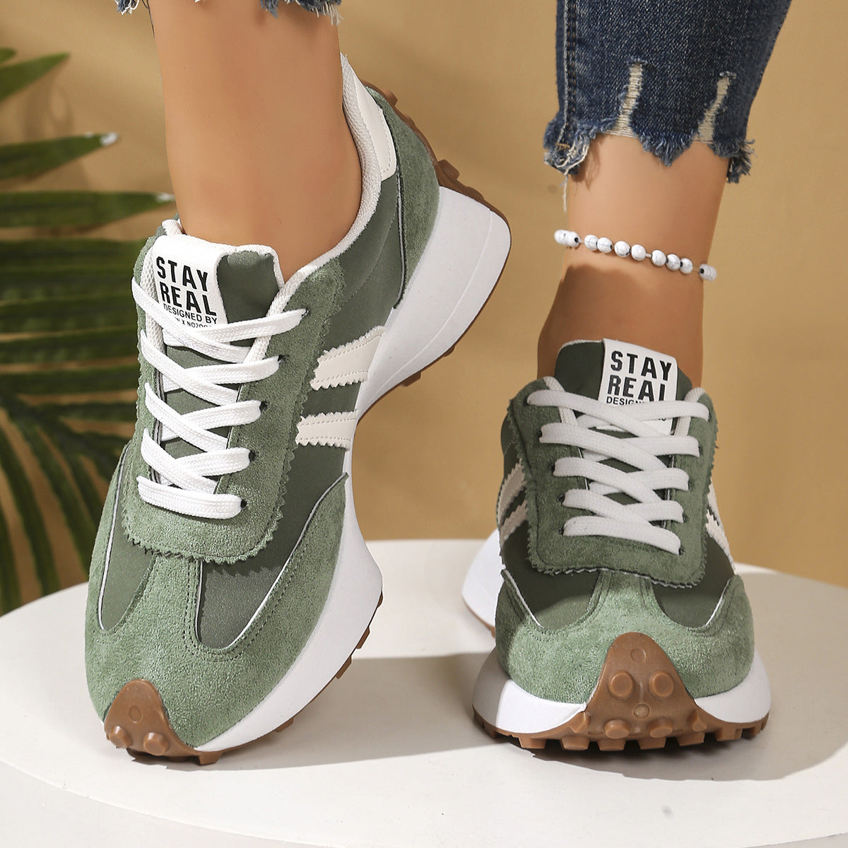 Zapatillas ortopédicas de estilo deportivo casual — con soporte para el arco plantar, combinan estilo y comodidad