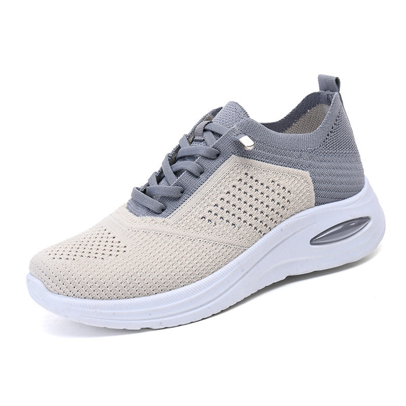 Zapatillas deportivas ortopédicas de malla: con soporte para el arco del pie, que alivia el dolor; amortiguación suave.