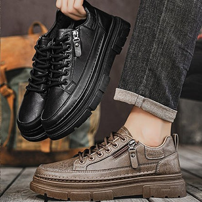 Zapatos ergonómicos con plantilla ortopédica de piel: piel de vacuno italiana de primera calidad, soporte para el arco, estabilidad en el talón y alivio del dolor en los pies