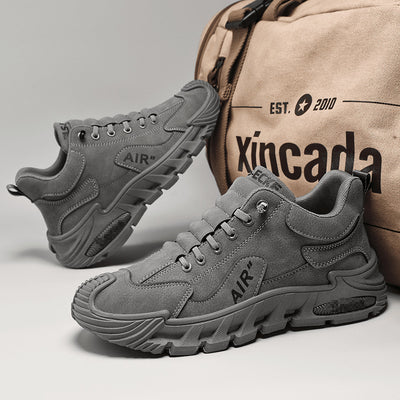 Zapatos ortopédicos casuales y cómodos — hechos a mano en cuero vacuno italiano con soporte para el arco plantar