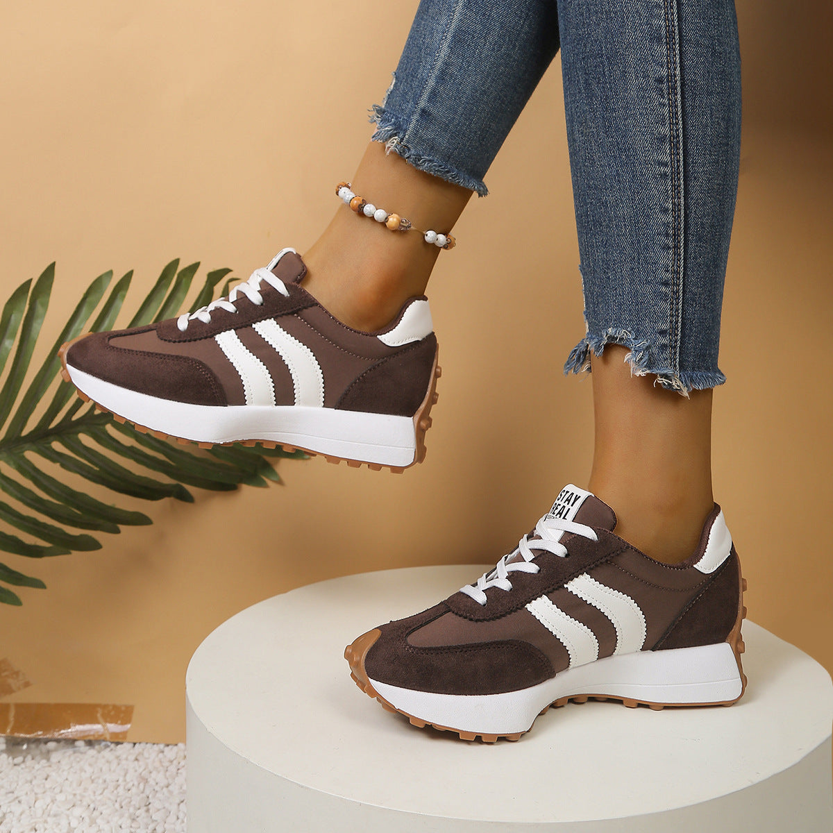 Zapatillas ortopédicas deportivas casuales — con soporte para el arco del pie y amortiguación para el ejercicio diario