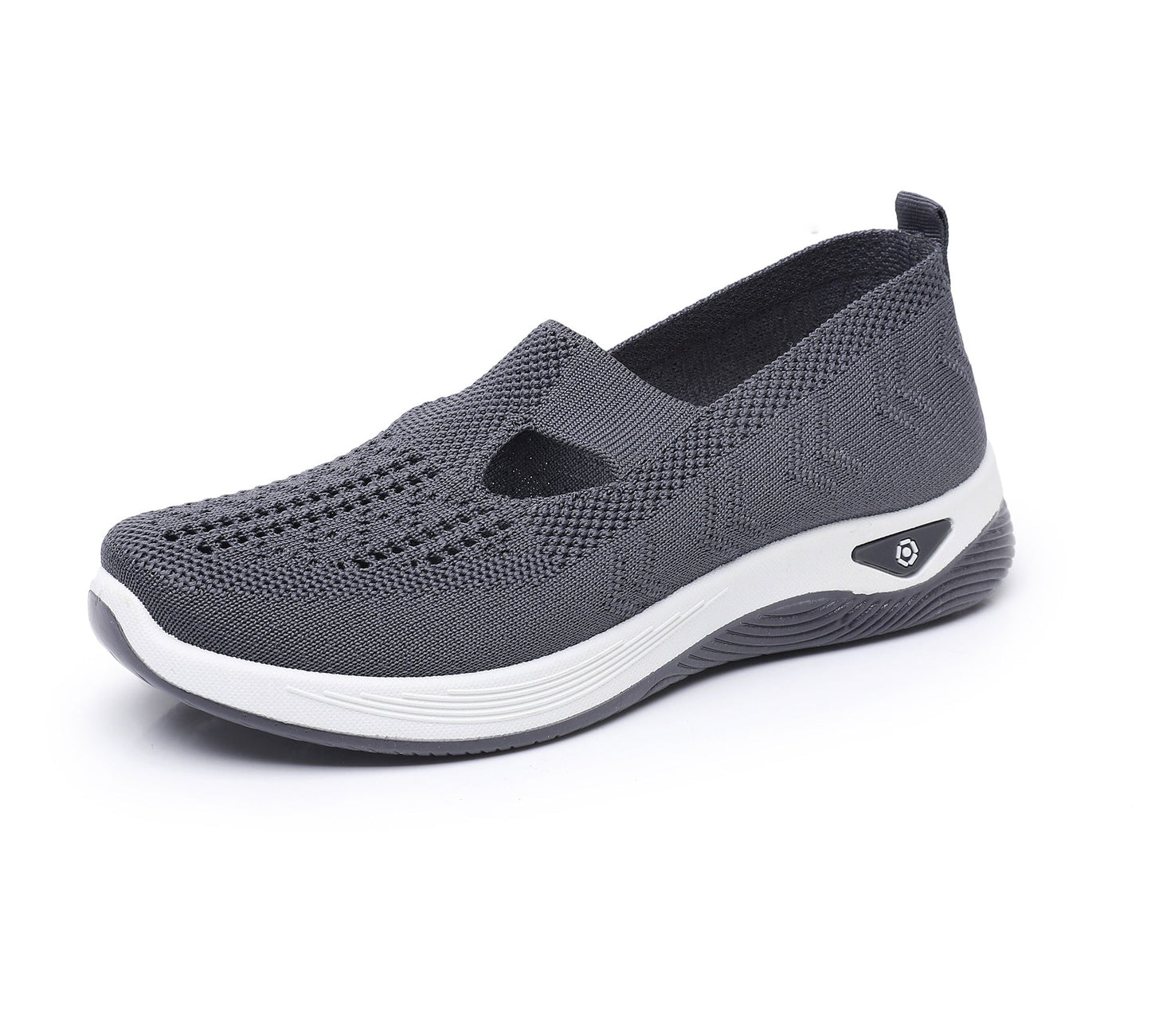 Zapatillas deportivas ortopédicas de malla: con soporte para el arco, alivian el dolor; amortiguación suave.