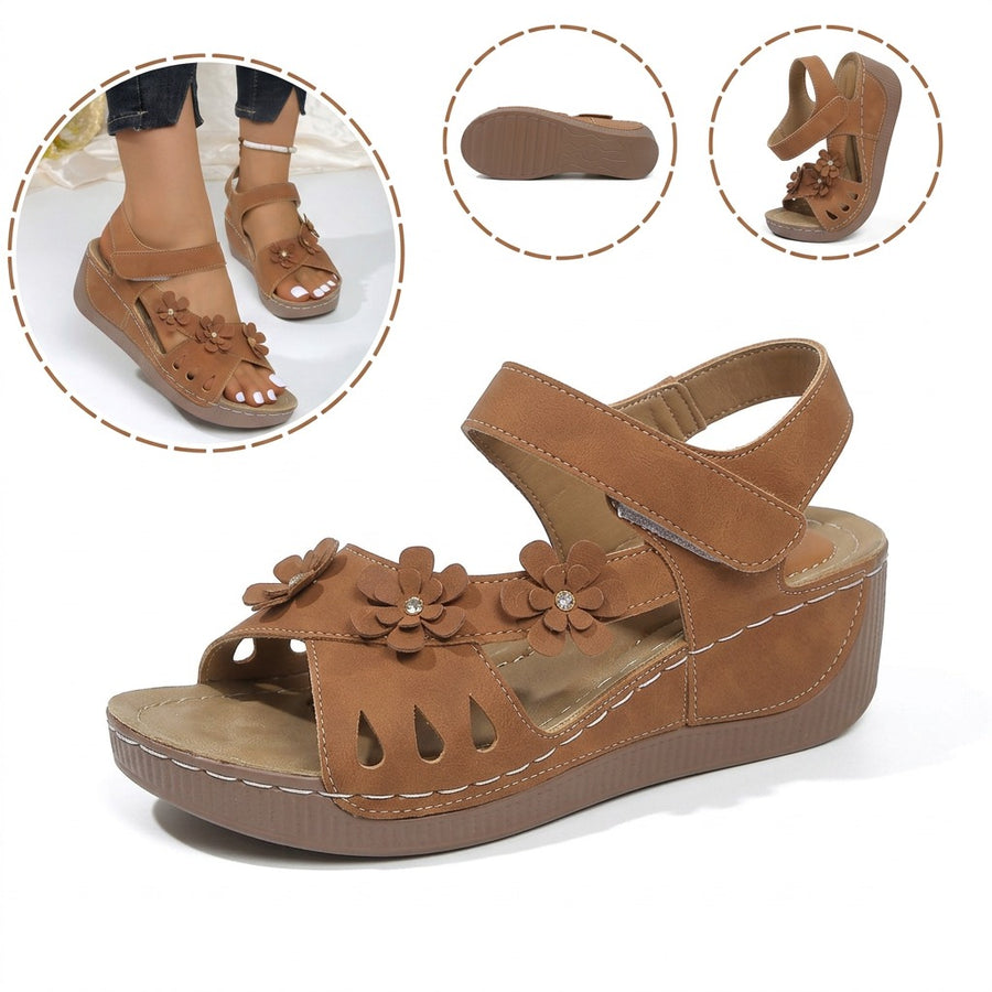 Sandalias antideslizantes y transpirables: con soporte para el arco del pie, que alivia el dolor; suaves y amortiguadoras.