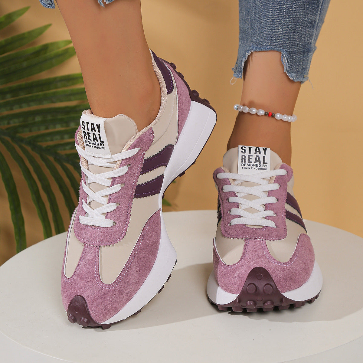 Zapatillas ortopédicas de estilo deportivo casual — con soporte para el arco plantar, combinan estilo y comodidad