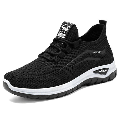 Zapatillas deportivas ortopédicas de malla: con soporte para el arco plantar, que alivian el dolor; suaves y amortiguadoras.