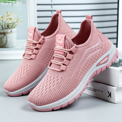 Zapatillas deportivas ortopédicas de malla: con soporte para el arco plantar, que alivian el dolor; suaves y amortiguadoras.
