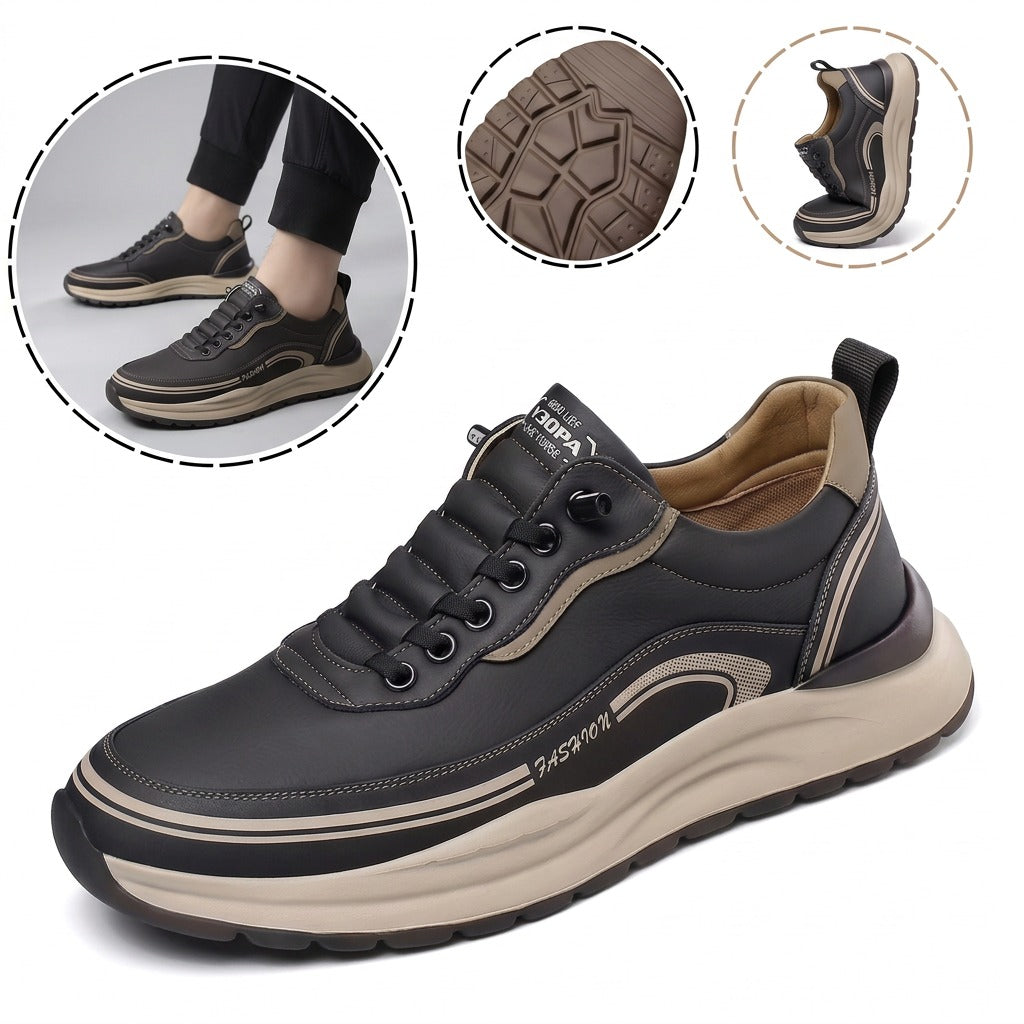 Zapatos ortopédicos deportivos y cómodos: suaves y cómodos, con una sujeción excelente. Alivian el dolor de pies y te permiten caminar sin molestias.