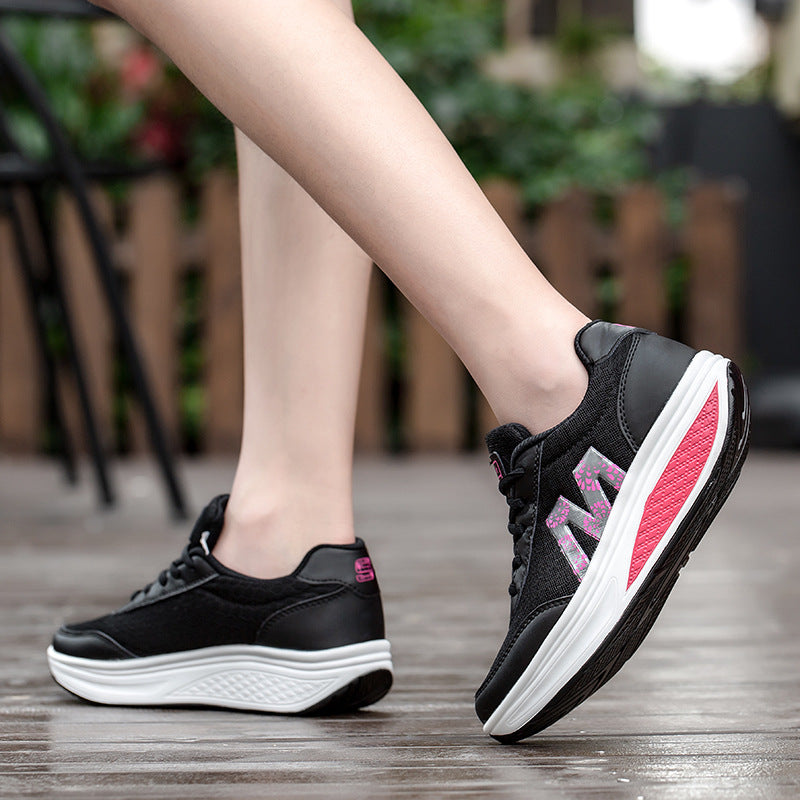 Zapatillas ortopédicas deportivas de malla — soporte para el arco plantar y amortiguación para las rodillas