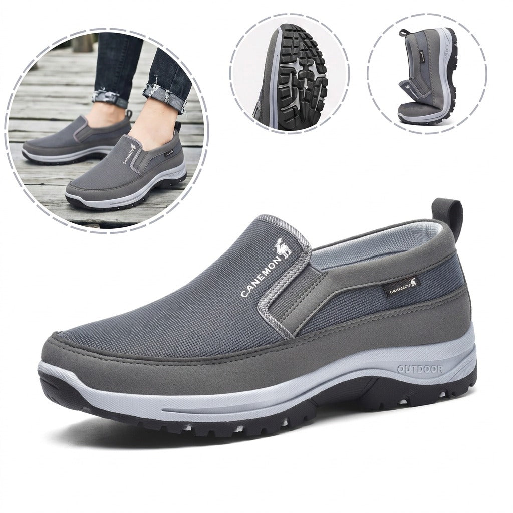 Zapatos ortopédicos de marca: suaves y cómodos, con una sujeción excelente. Alivian el dolor de pies.