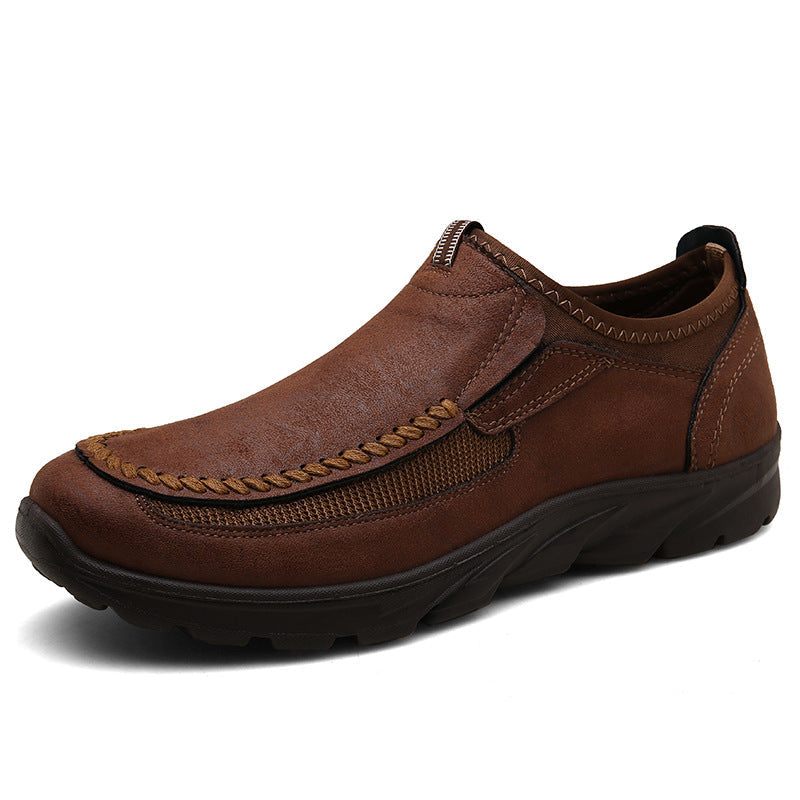 Zapatos ortopédicos cómodos: soporte ergonómico del arco plantar que alivia el dolor; horma ancha que no aprieta el pie.