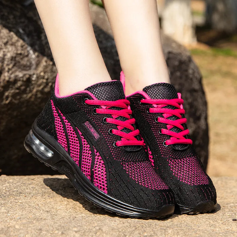 Zapatillas ortopédicas de malla para deporte