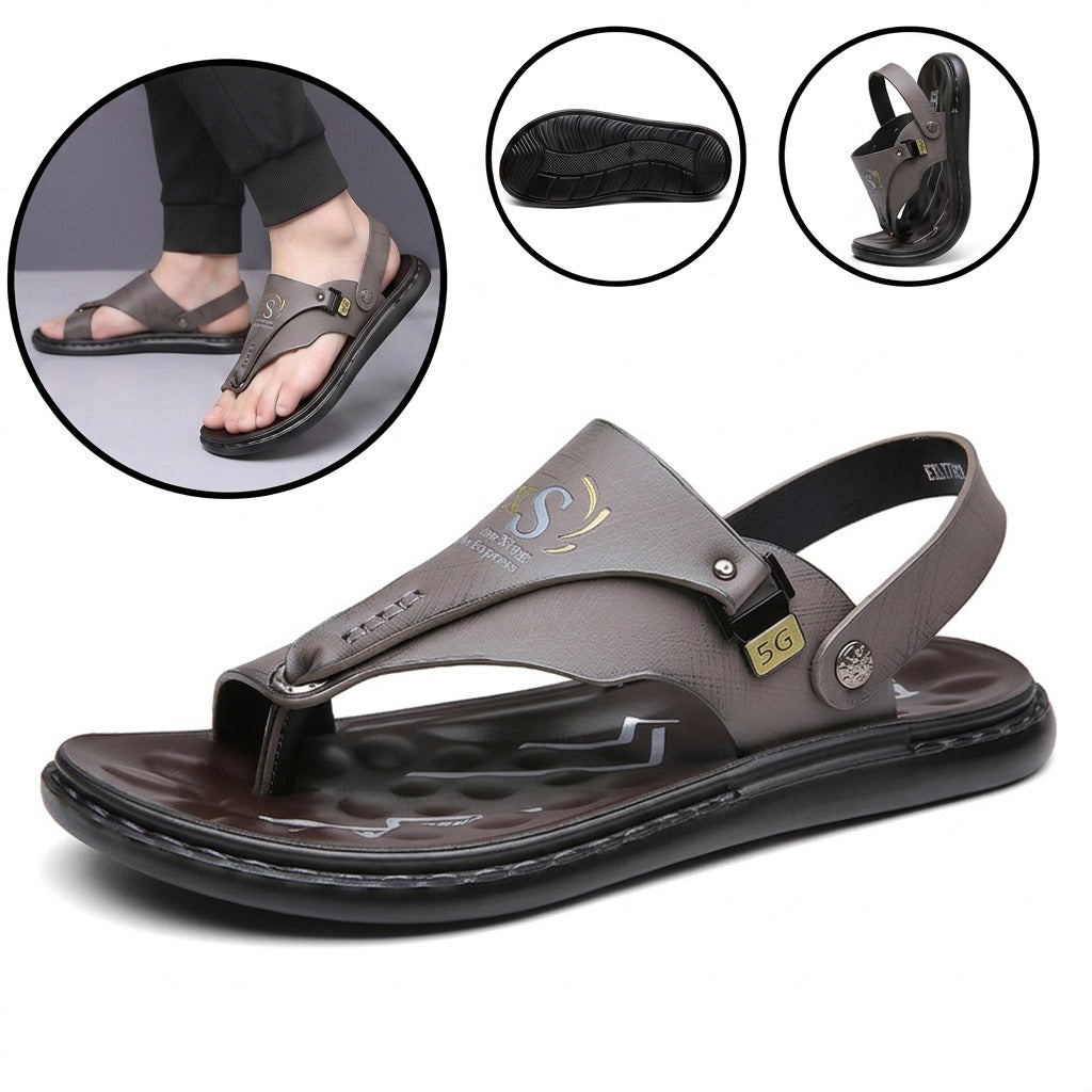 Sandalias ortopédicas ergonómicas — Con soporte para el arco que ayuda a aliviar el dolor de pies, estabilizar el talón y reducir la inestabilidad al caminar