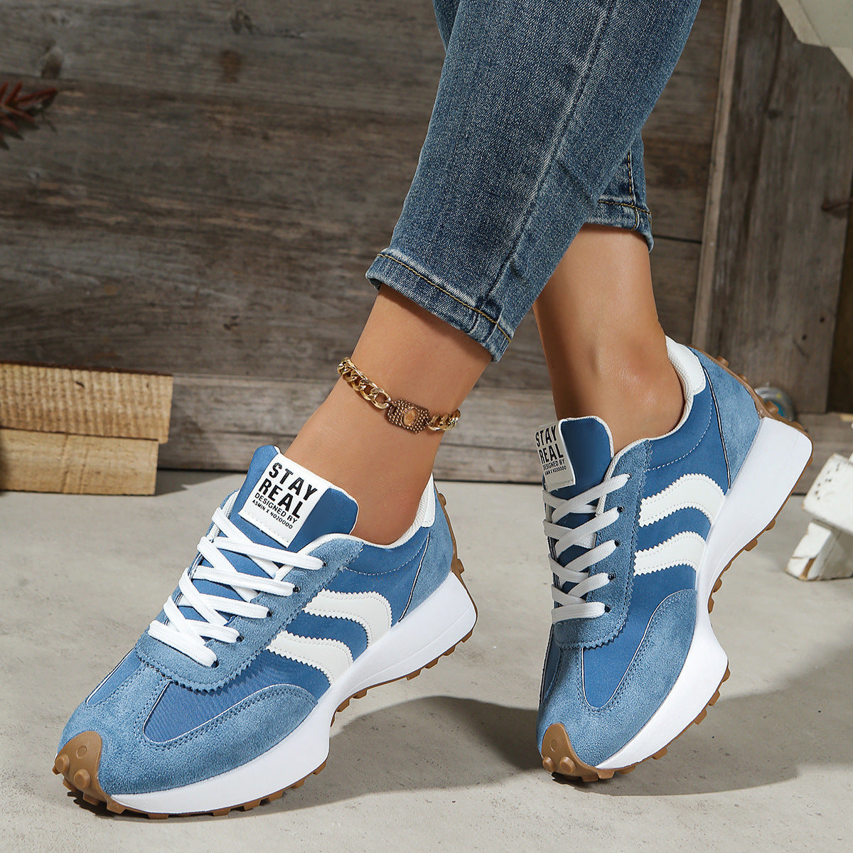 Zapatillas ortopédicas deportivas casuales — con soporte para el arco del pie y amortiguación para el ejercicio diario
