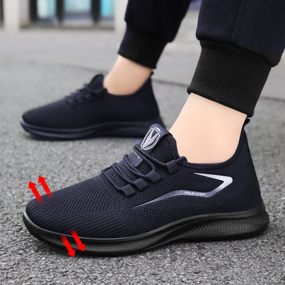Zapatillas deportivas ortopédicas de malla: con soporte para el arco del pie, que alivia el dolor; amortiguación suave.