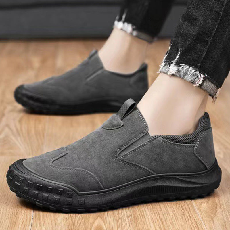 Zapatos ortopédicos cómodos de ante: con soporte para el arco plantar, que alivian el dolor; ¡recomendados por podólogos!