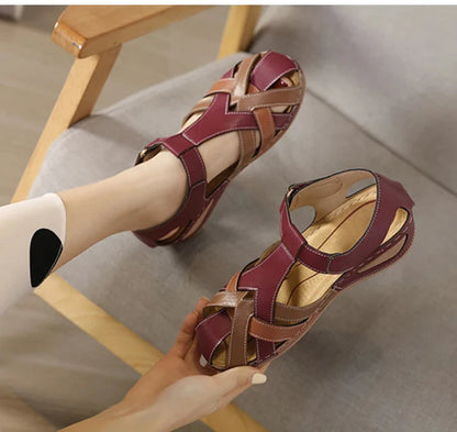 Sandalias ortopédicas ergonómicas — Con soporte para el arco que ayuda a aliviar el dolor de pies, estabilizar el talón y reducir la inestabilidad al caminar