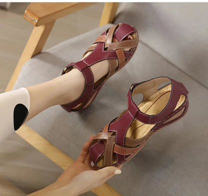 Sandalias ortopédicas ergonómicas — Con soporte para el arco que ayuda a aliviar el dolor de pies, estabilizar el talón y reducir la inestabilidad al caminar