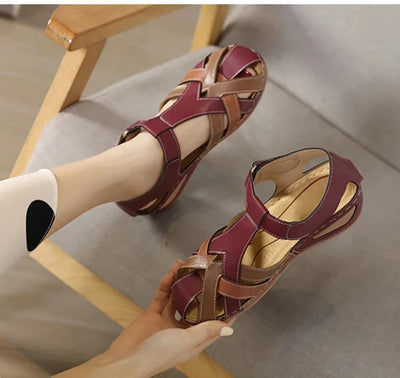 Sandalias ortopédicas ergonómicas — Con soporte para el arco que ayuda a aliviar el dolor de pies, estabilizar el talón y reducir la inestabilidad al caminar