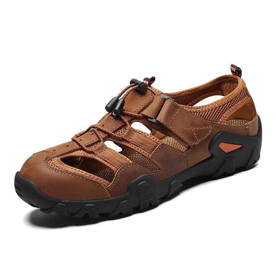 Sandalias con protección para los dedos: con soporte para el arco del pie, que alivia el dolor; ligeras y con amortiguación.