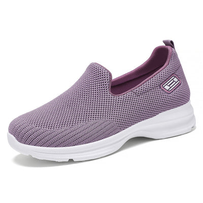 Zapatillas deportivas ortopédicas de malla: con soporte para el arco del pie, que alivia el dolor; amortiguación suave.