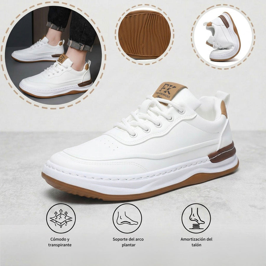 Zapatos ortopédicos cómodos: con soporte para el arco, alivian el dolor; suaves y amortiguadores.