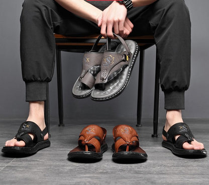 Sandalias ortopédicas ergonómicas — Con soporte para el arco que ayuda a aliviar el dolor de pies, estabilizar el talón y reducir la inestabilidad al caminar