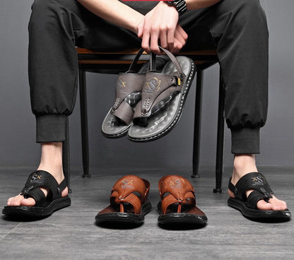 Sandalias ortopédicas ergonómicas — Con soporte para el arco que ayuda a aliviar el dolor de pies, estabilizar el talón y reducir la inestabilidad al caminar